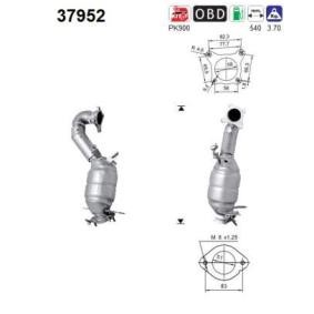 Katalysator 37952 von AS günstig für 406,06 € online kaufen