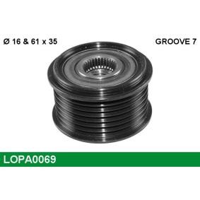 Compre Roda livre do alternador da LUCAS LOPA0069 a um preço baixo por 56,35 €