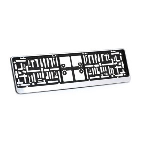 Kennzeichenhalter des Herstellers ARGO - Originalware Artikelnummer: DACAR CHROM
