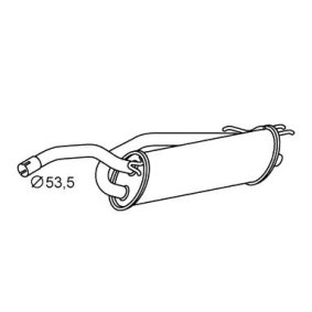 Endschalldämpfer FTS-426 von VEGAZ günstig für 127,49 € online kaufen