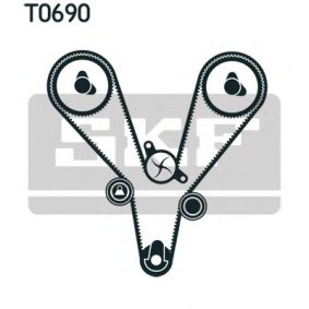 Comprar Kit de correa de distribución de SKF VKMA 93612 a bajo precio de 371,04 €