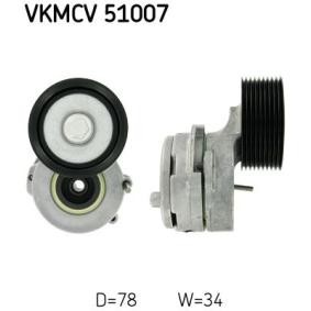 Spannrolle des Herstellers SKF - Originalware Artikelnummer: VKMCV 51007