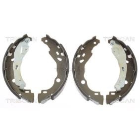 Bremsbackensatz 8100 10578 von TRISCAN günstig für 52,43 € online kaufen