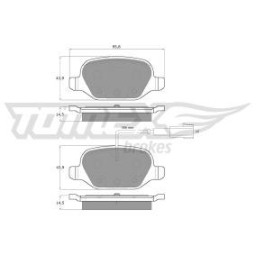Köp Bromsbelägg av TOMEX brakes TX 12-702 till det låga priset 317,34 kr