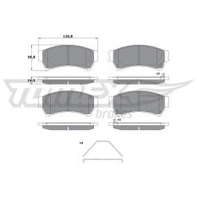 Acquista Kit pastiglie freni da TOMEX brakes TX 17-40 a buon mercato per soli 35,07 €