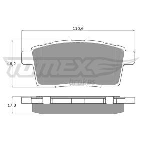 Acquista Kit pastiglie freni da TOMEX brakes TX 17-43 a buon mercato per soli 26,41 €