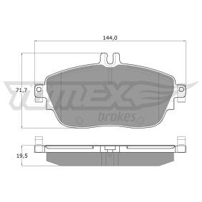 Köp Bromsbelägg av TOMEX brakes TX 18-06 till det låga priset 539,76 kr