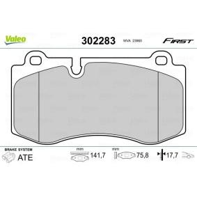 Bremsbeläge 302283 von VALEO günstig für 36,44 € online kaufen