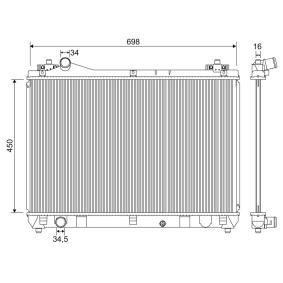 Kühler, Motorkühlung 701243 von VALEO günstig für 99,12 € online kaufen