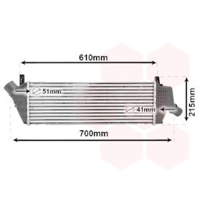 Ladeluftkühler 13014714 von VAN WEZEL günstig für 212,67 € online kaufen