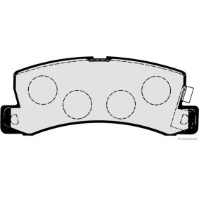 Bremsbeläge J3612005 von HERTH+BUSS JAKOPARTS günstig für 39,74 € online kaufen