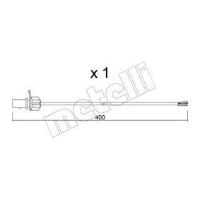 Warnkontakt, Bremsbelagverschleiß SU.347 von METELLI günstig für 4,70 € online kaufen