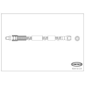 Bremsschlauch 49416134 von CORTECO günstig für 15,85 € online kaufen