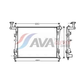 Compre Válvula de expansión de aire acondicionado de AVA COOLING SYSTEMS online para RIO II Sedán (JB) a precios moderados