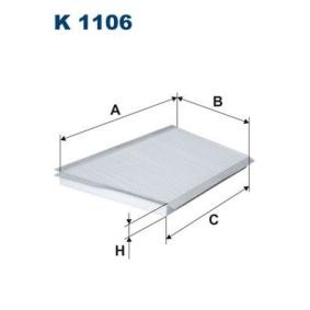 Innenraumfilter K 1106 von FILTRON günstig für 12,97 € online kaufen