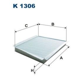 Innenraumfilter K 1306 von FILTRON günstig für 11,32 € online kaufen