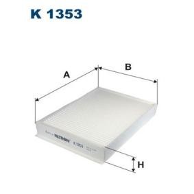 Innenraumfilter K 1353 von FILTRON günstig für 12,10 € online kaufen