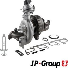 Achetez des Turbocompresseur JP GROUP 1117404600 à prix pour 1744,39 €
