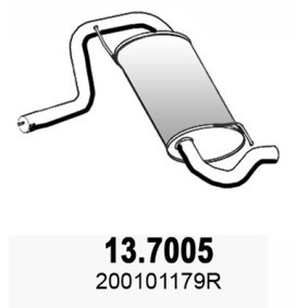 Compre Panela de escape traseira da ASSO 13.7005 a um preço baixo por 185,79 €