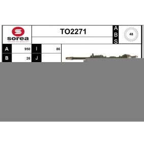 Antriebswelle TO2271 von SNRA günstig für 204,60 € online kaufen