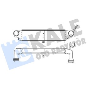 Ladeluftkühler 344805 von KALE OTO RADYATOR günstig für 96,85 € online kaufen