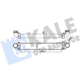 Ladeluftkühler 344970 von KALE OTO RADYATOR günstig für 70,43 € online kaufen