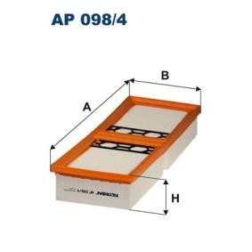 Luftfilter AP 098/4 von FILTRON günstig für 23,04 € online kaufen