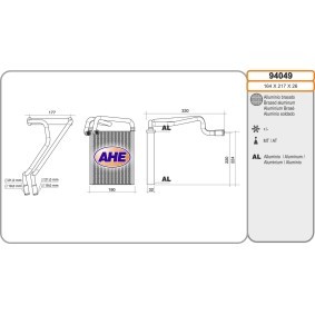 Comprar Radiador de calefacción de AHE 94049 a bajo precio de 161,61 €