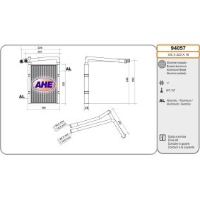 Comprar Radiador de calefacción de AHE 94057 a bajo precio de 103,01 €
