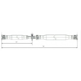 Kardanwelle GKNP20029 von SPIDAN günstig für 815,99 € online kaufen