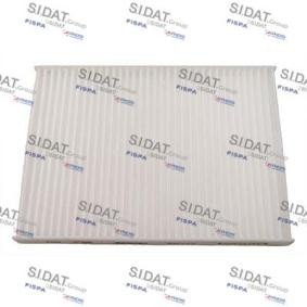 Innenraumfilter 493 von SIDAT günstig für 15,96 € online kaufen