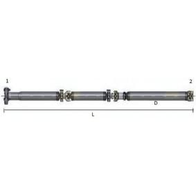 Kardanwelle GKNP30006 von LÖBRO günstig für 781,14 € online kaufen