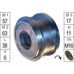 Köp Frihjulskoppling, generator av ERA ZN5561 till det låga priset 2889,14 kr