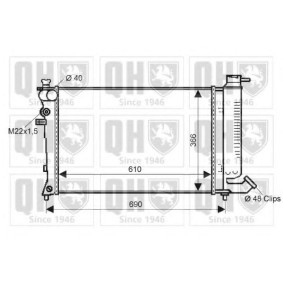 Compre Radiador, arrefecimento do motor da QUINTON HAZELL QER1799 a um preço baixo por 293,26 €