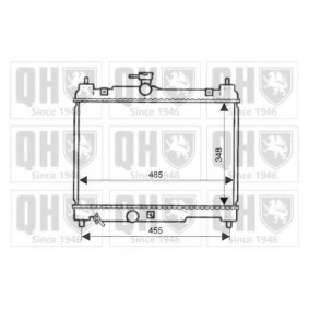 Compre Radiador, arrefecimento do motor da QUINTON HAZELL QER1996 a um preço baixo por 123,34 €