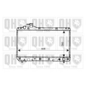 Compre Radiador, arrefecimento do motor da QUINTON HAZELL QER2001 a um preço baixo por 278,29 €