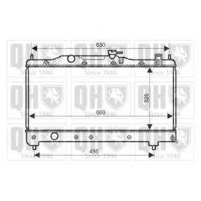 Compre Radiador, arrefecimento do motor da QUINTON HAZELL QER2315 a um preço baixo por 238,53 €