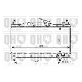 Compre Radiador, arrefecimento do motor da QUINTON HAZELL QER2316 a um preço baixo por 238,53 €