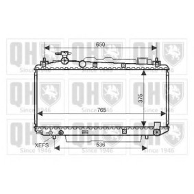 Compre Radiador, arrefecimento do motor da QUINTON HAZELL QER2320 a um preço baixo por 269,31 €