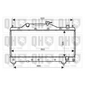 Compre Radiador, arrefecimento do motor da QUINTON HAZELL QER2327 a um preço baixo por 224,43 €