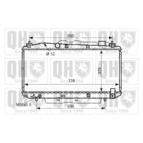 Compre Radiador, arrefecimento do motor da QUINTON HAZELL QER2521 a um preço baixo por 345,36 €