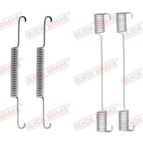 Compre Kit de acessórios, maxilas do travão da QUICK BRAKE 105-0520 a um preço baixo por 5,33 €