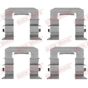 Zubehörsatz, Scheibenbremsbelag 109-1212 von QUICK BRAKE günstig für 17,02 € online kaufen