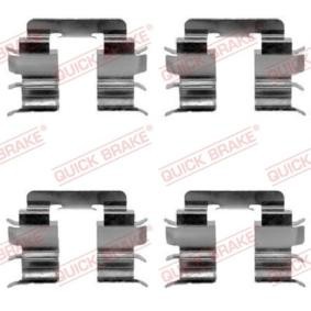 Comprar Kit de accesorios, pastillas de frenos de QUICK BRAKE 109-1272 a bajo precio de 5,53 €
