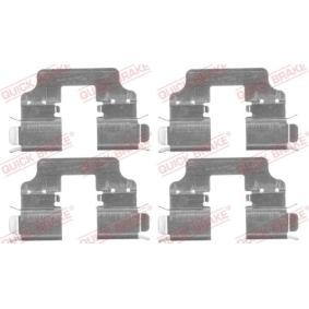Compre Kit de accesorios, pastillas de frenos de QUICK BRAKE online para CIVIC IX Sedán (FB, FG) a precios moderados