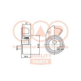 Comprar Polea tensora, correa dentada de IAP QUALITY PARTS 127-03040 a bajo precio de 83,99 €