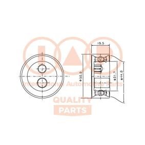Comprar Polea tensora, correa dentada de IAP QUALITY PARTS 127-03070 a bajo precio de 75,64 €