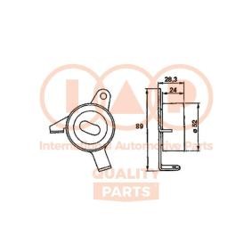 Comprar Polea tensora, correa dentada de IAP QUALITY PARTS 127-03090 a bajo precio de 81,10 €