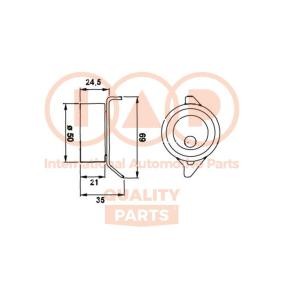 Comprar Polea tensora, correa dentada de IAP QUALITY PARTS 127-03091 a bajo precio de 83,99 €