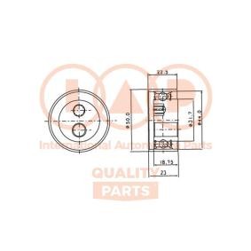 Comprar Polea tensora, correa dentada de IAP QUALITY PARTS 127-03094 a bajo precio de 67,19 €